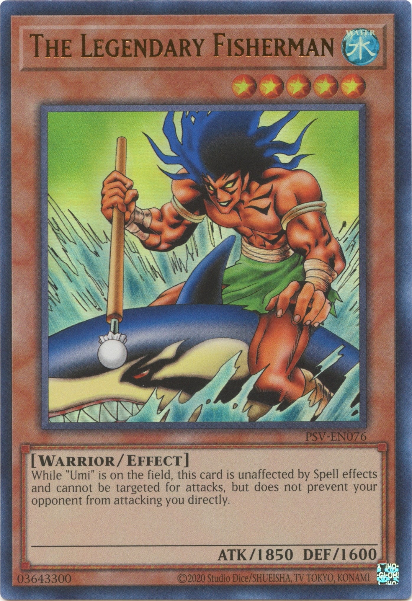 The Legendary Fisherman (76) (PSV-EN) - YuGiOh Single