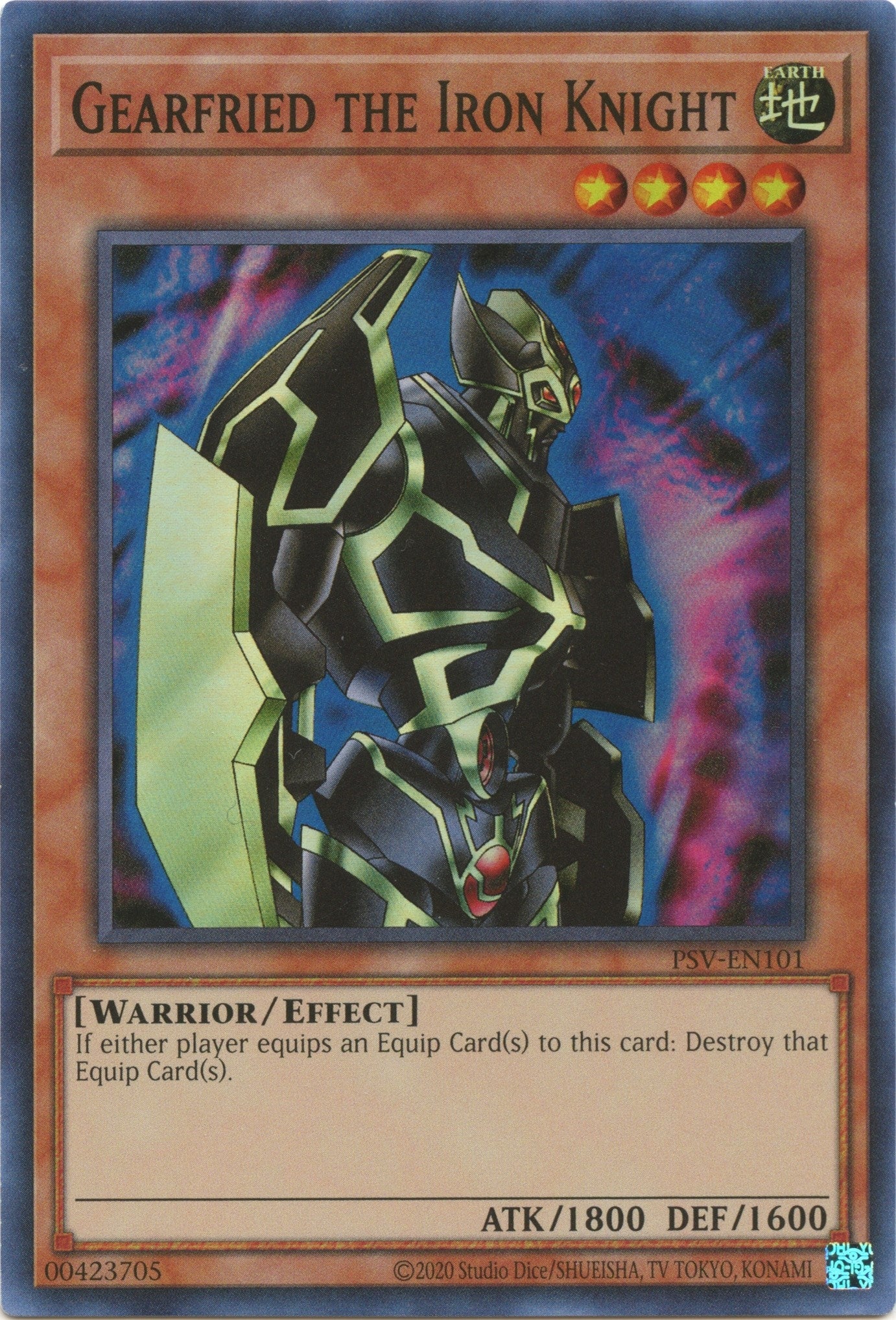 Gearfried the Iron Knight (101) (PSV-EN) - YuGiOh Single