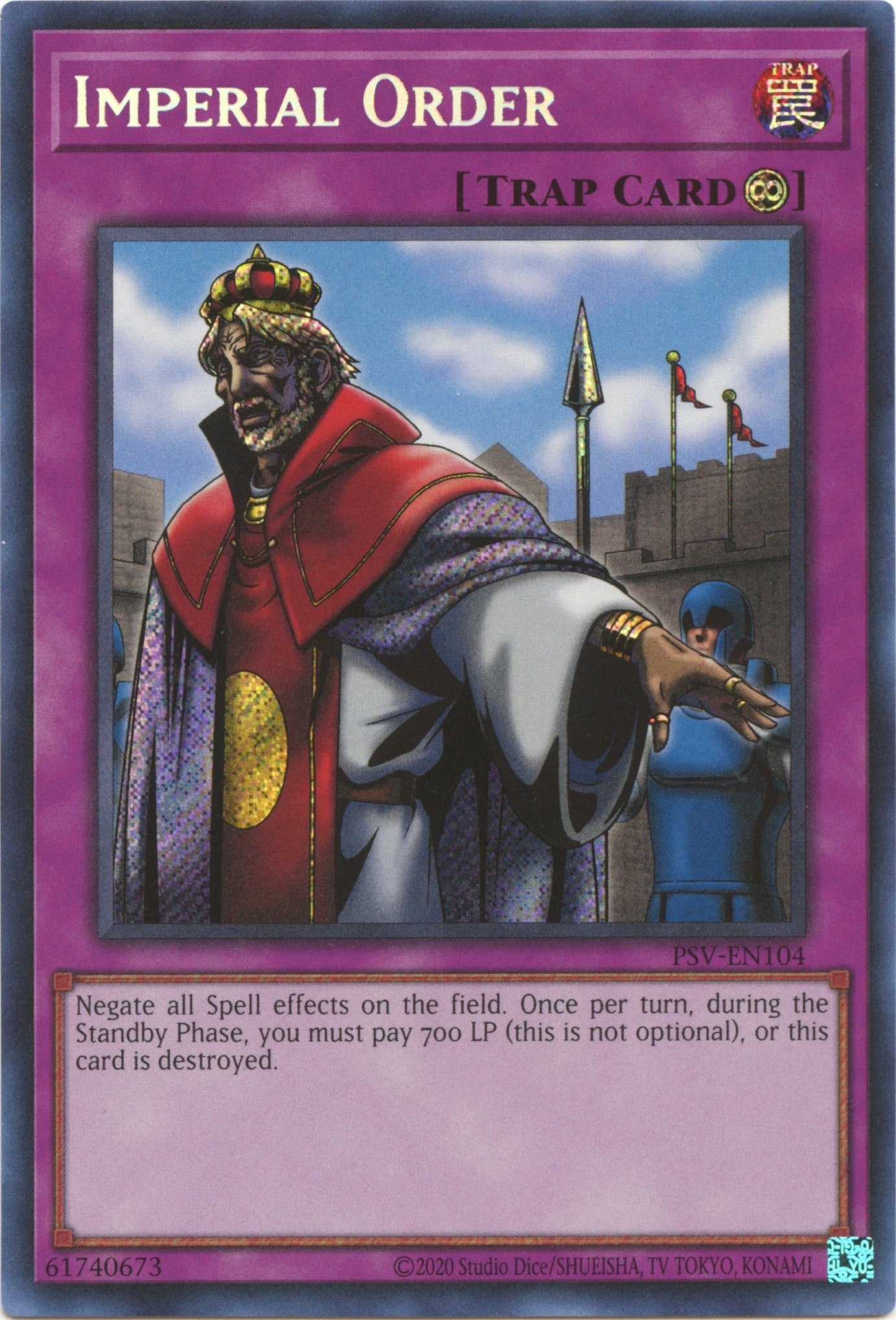 Imperial Order (104) (PSV-EN) - YuGiOh Single