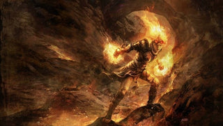 Aleksi Briclot Planeswalker Playmat for Magic: The Gathering (Kickstarter Exclusive) - Chandra Nalaar - Playmats Sealed