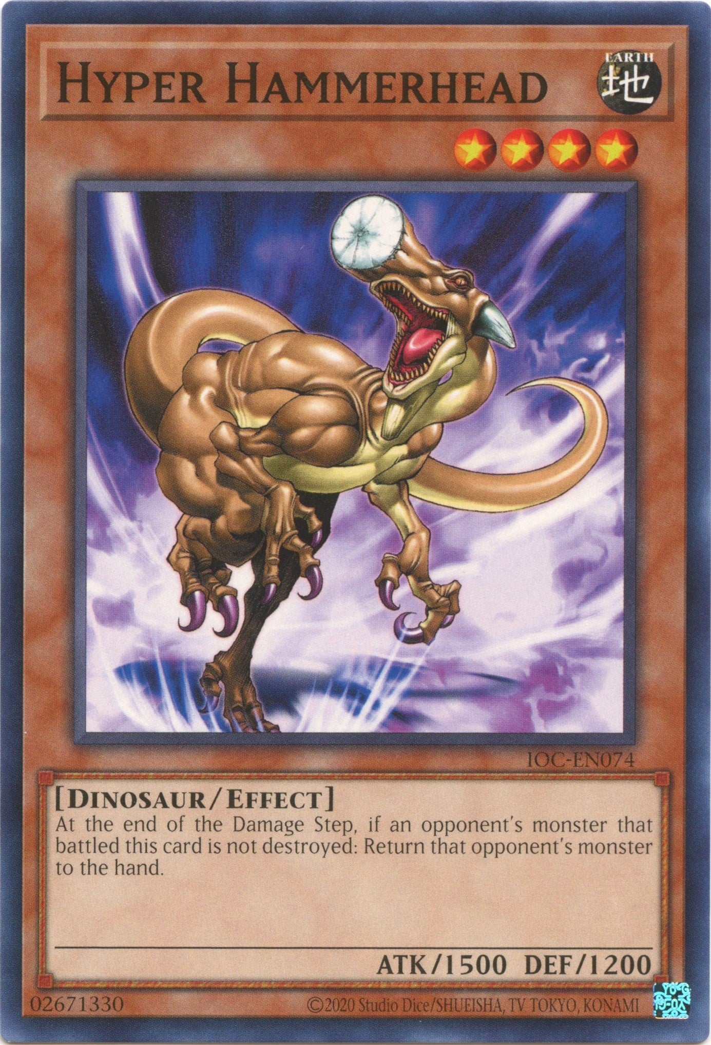 Hyper Hammerhead (74) (IOC-EN) - YuGiOh Single