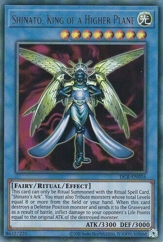 Shinato King of a Higher Plane (16) (DCR-EN) - YuGiOh Single