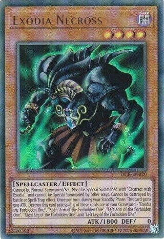 Exodia Necross (20) (DCR-EN) - YuGiOh Single