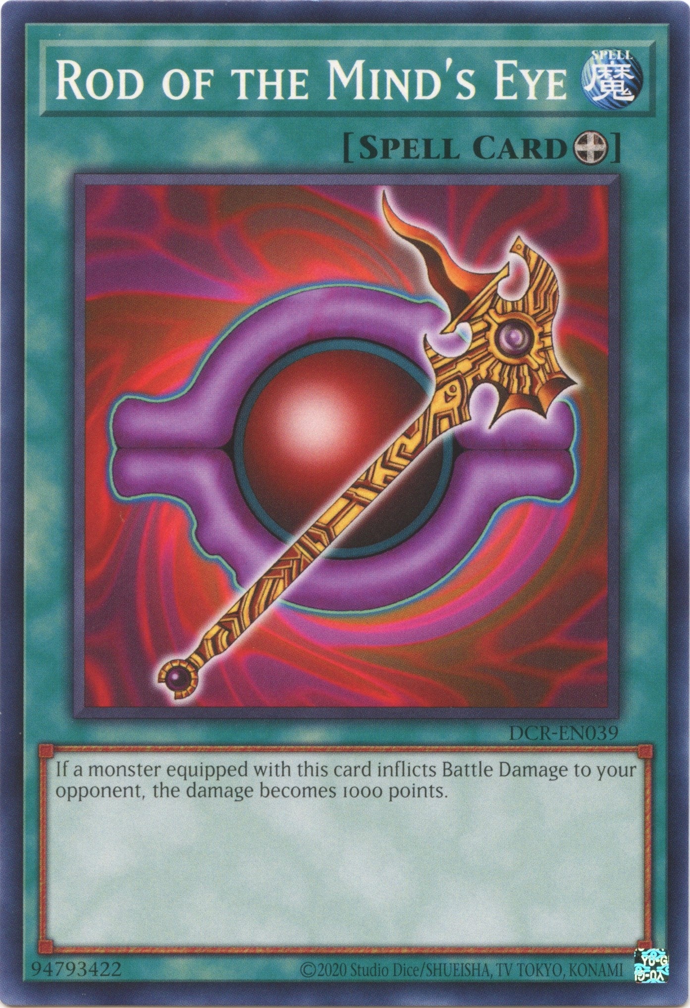 Rod of the Mind’s Eye (39) (DCR-EN) - YuGiOh Single