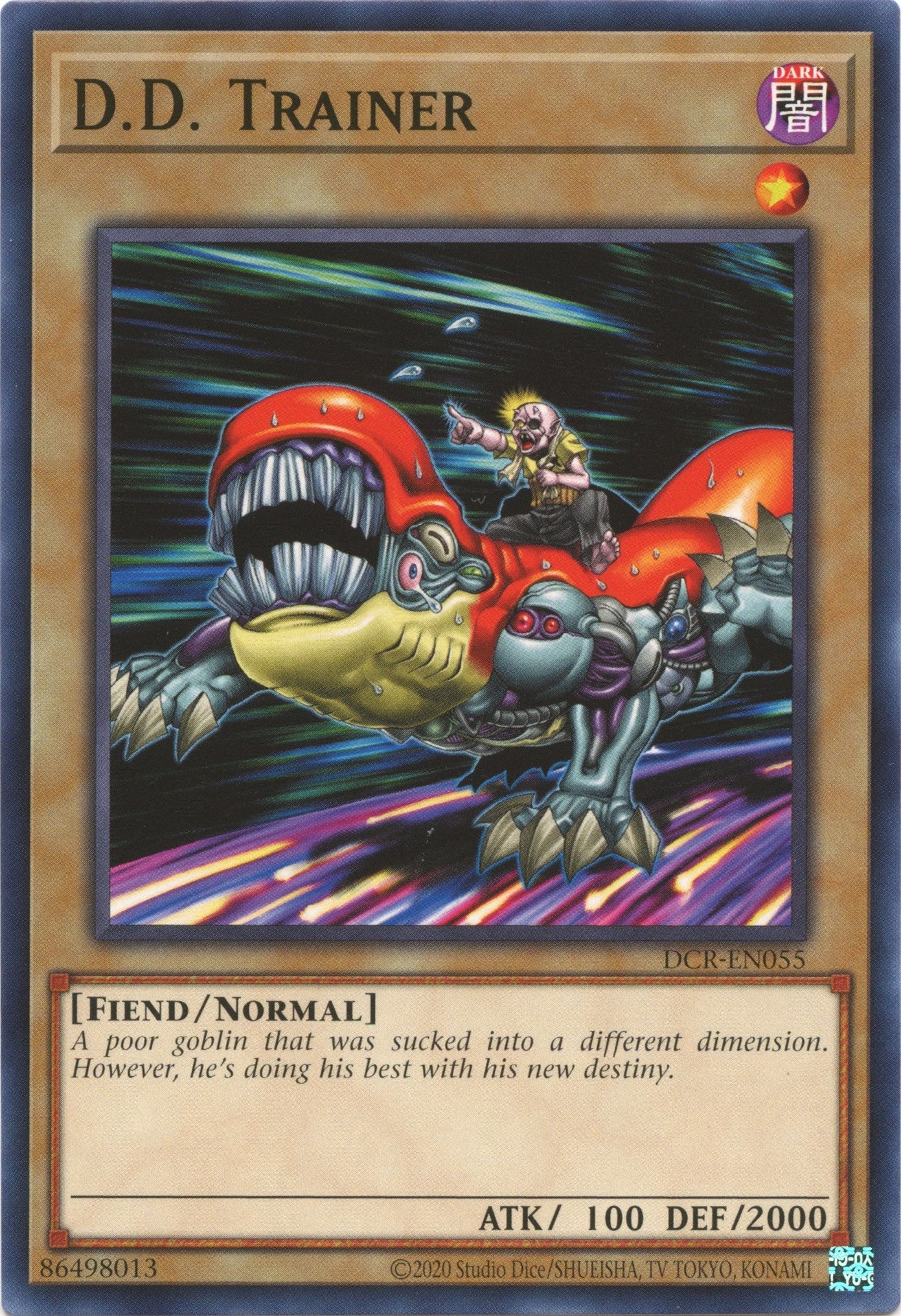 D.D. Trainer (55) (DCR-EN) - YuGiOh Single