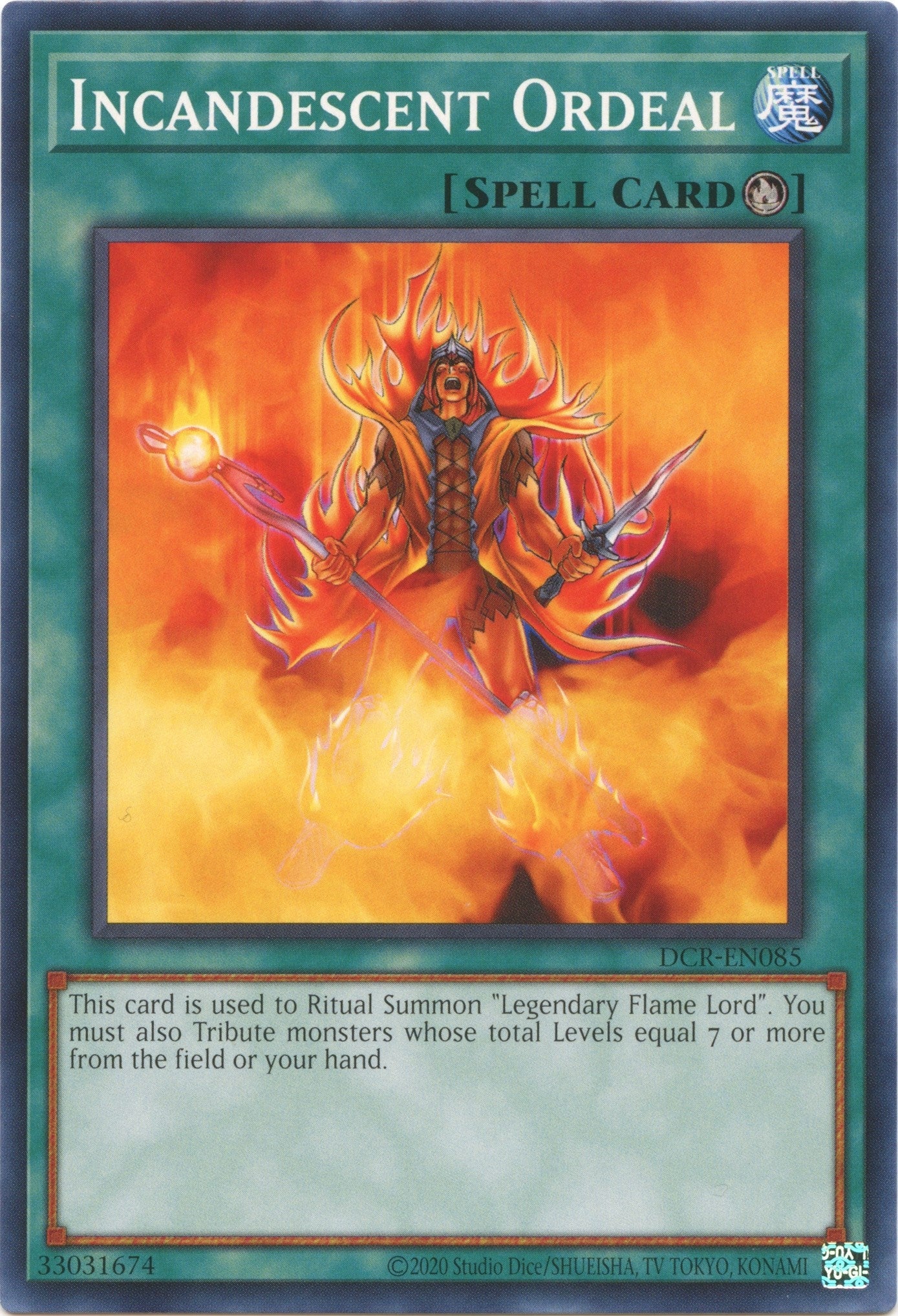 Incandescent Ordeal (85) (DCR-EN) - YuGiOh Single