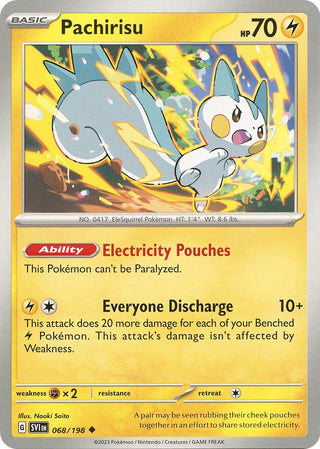 Pachirisu (068/198) (SV01: Scarlet & Violet Base Set)