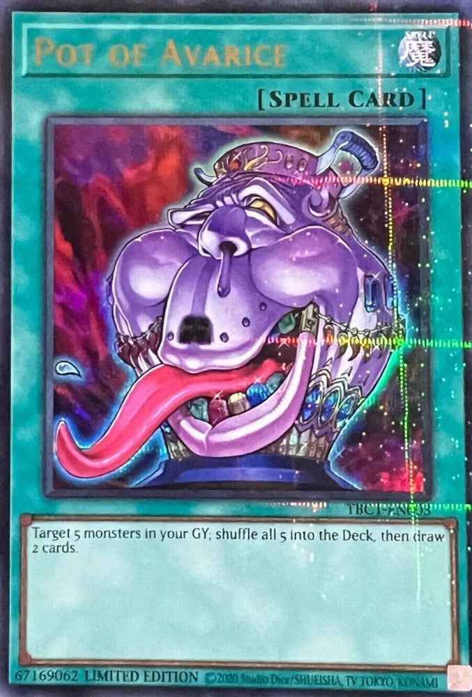 Pot of Avarice (1003) (TBC1) - YuGiOh Single