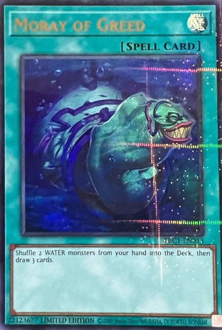 Moray of Greed (1013) (TBC1) - YuGiOh Single