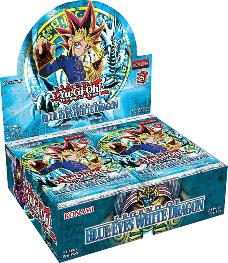 Legend of Blue Eyes White Dragon Booster Box (25th Anniversary Edition) (LOB-EN) - YuGiOh Sealed