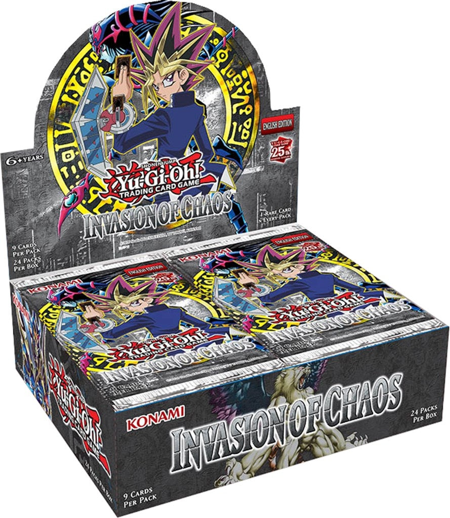 Invasion of Chaos Booster Box (25th Anniversary Edition) (IOC-EN) - YuGiOh Sealed