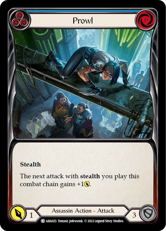 Prowl (Blue) (23) - Flesh and Blood TCG Single