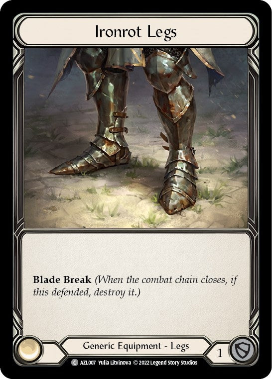 Image for Ironrot Legs (AZL007) (Blitz Deck: Outsiders - Azalea) - Flesh and Blood TCG