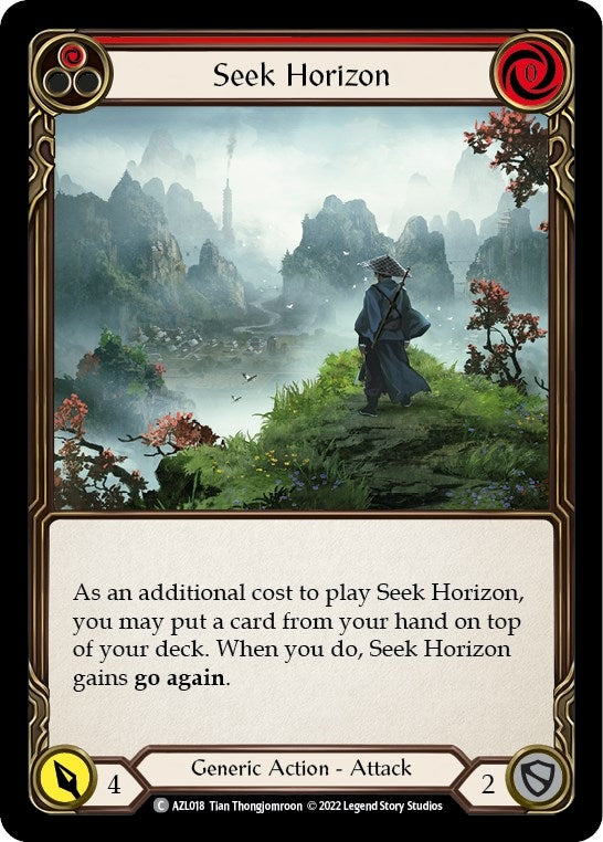Seek Horizon (Red) (18) - Flesh and Blood TCG Single