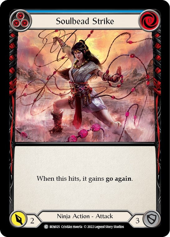 Soulbead Strike (Blue) (25) - Flesh and Blood TCG Single