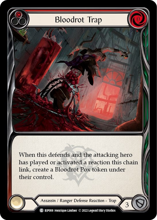 Bloodrot Trap (Red) (8) - Flesh and Blood TCG Single