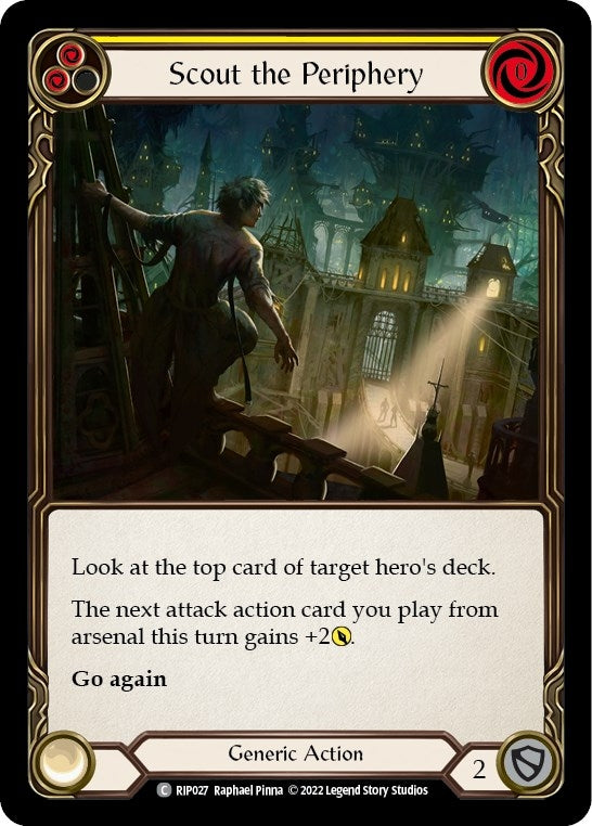 Scout the Periphery (Yellow) (27) - Flesh and Blood TCG Single