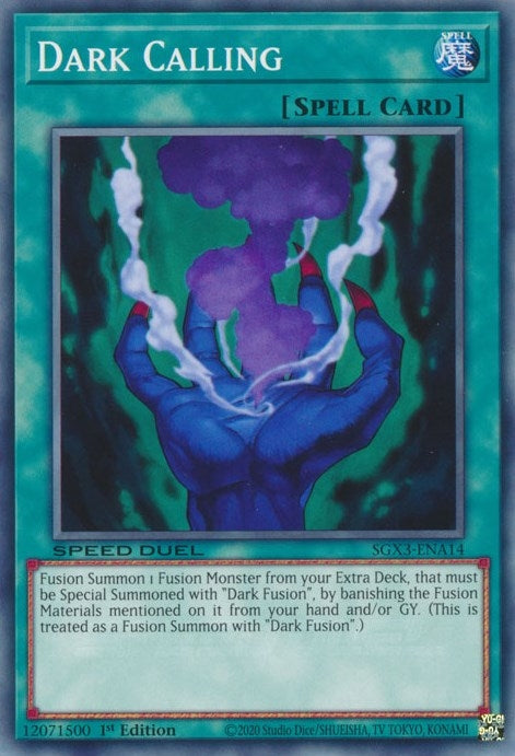 Dark Calling (314) (SGX3) - YuGiOh Single
