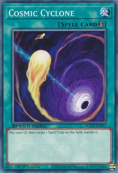 Cosmic Cyclone (315) (SGX3) - YuGiOh Single
