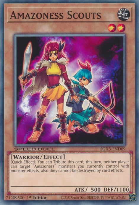 Amazoness Scouts (309) (SGX3) - YuGiOh Single