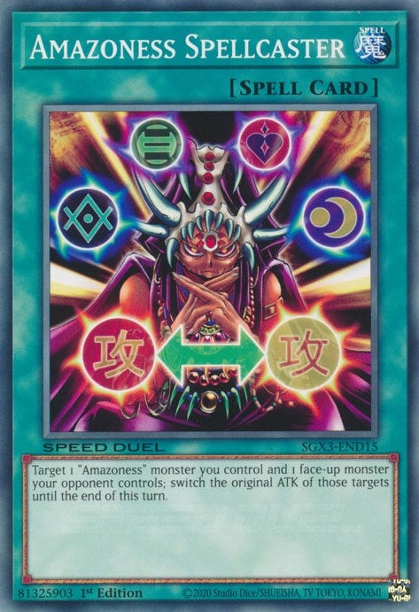 Amazoness Spellcaster (315) (SGX3) - YuGiOh Single