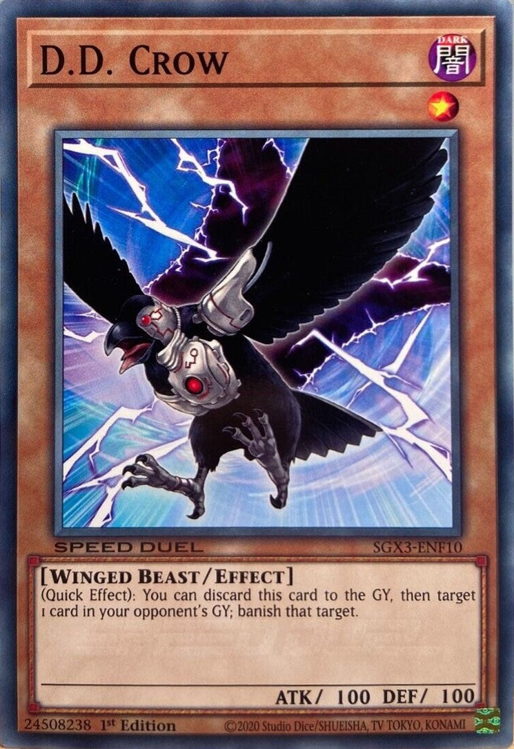 D.D. Crow (310) (SGX3) - YuGiOh Single