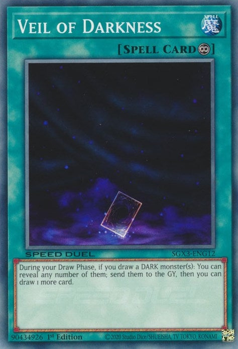 Veil of Darkness (312) (SGX3) - YuGiOh Single