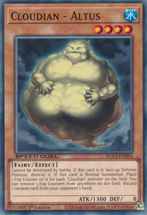 Cloudian - Altus (304) (SGX3) - YuGiOh Single