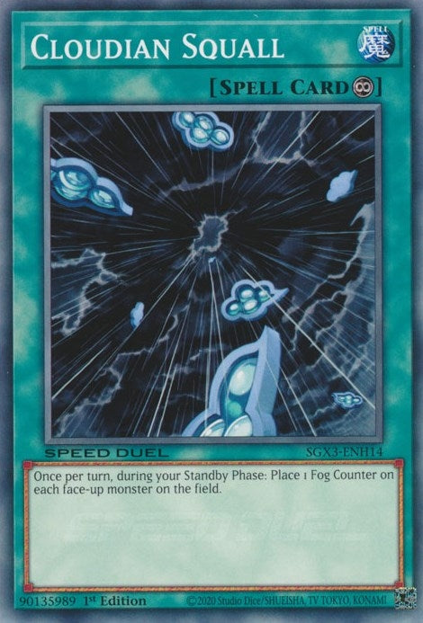 Cloudian Squall (314) (SGX3) - YuGiOh Single