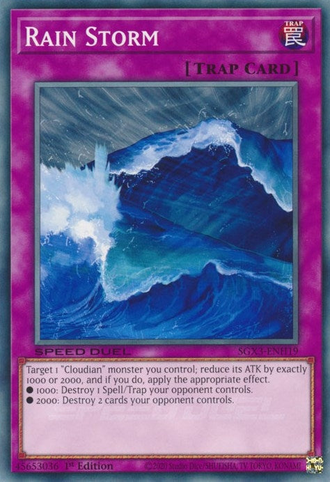 Rain Storm (319) (SGX3) - YuGiOh Single
