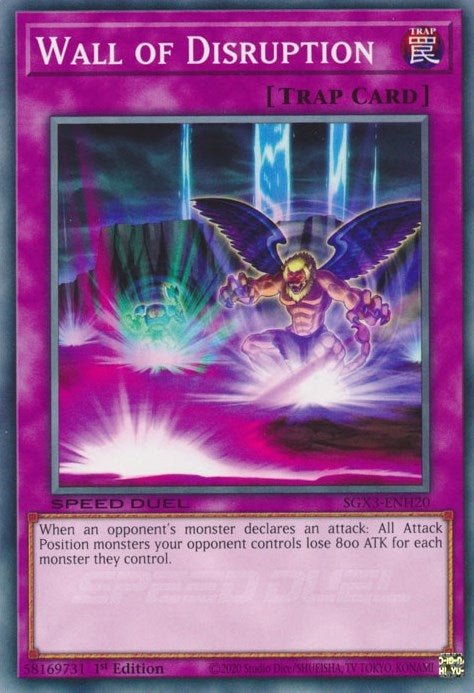 Wall of Disruption (320) (SGX3) - YuGiOh Single