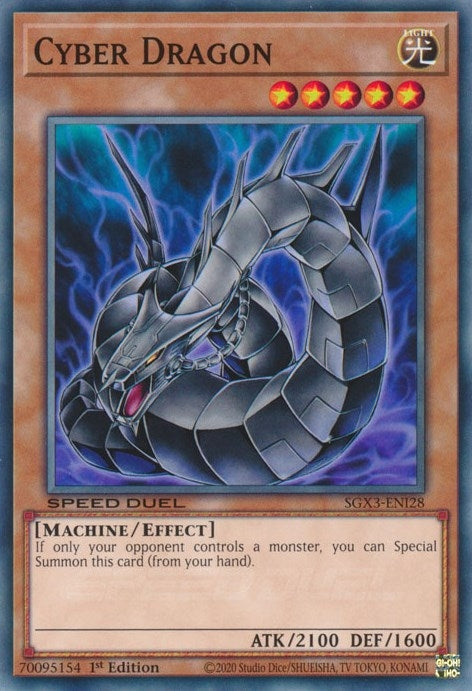 Cyber Dragon (328) (SGX3) - YuGiOh Single