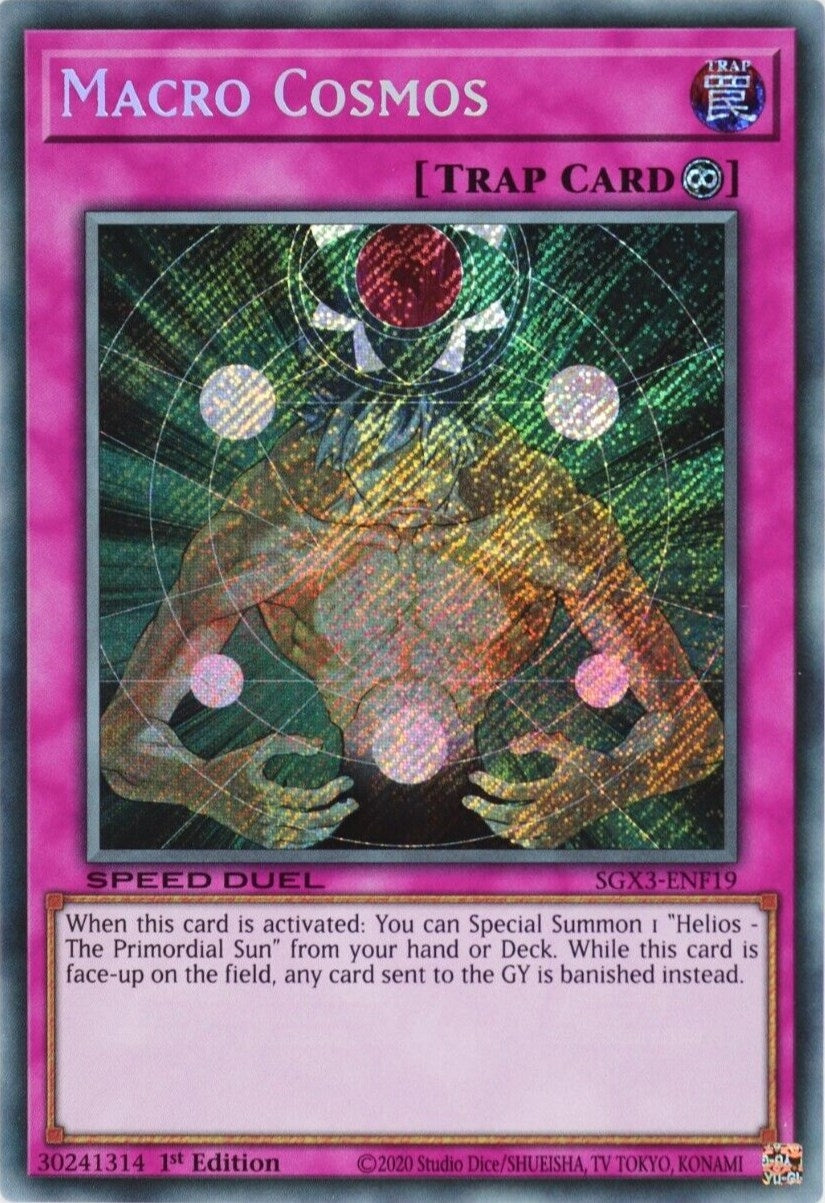 Macro Cosmos (Secret Rare) (319) (SGX3) - YuGiOh Single