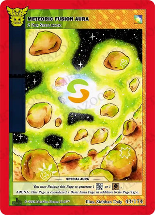 Meteoric Fusion Aura (43) (NATFE) - MetaZoo Single