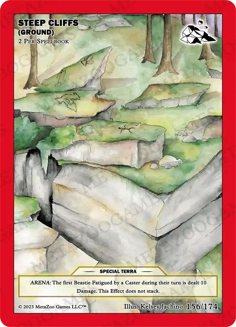 Steep Cliffs (Ground) (156) (NATFE) - MetaZoo Single