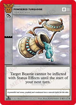 Powdered Turquoise (140) (NATFE) - MetaZoo Single