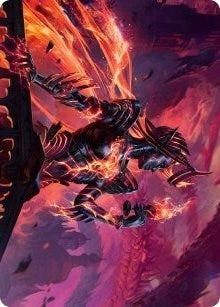 Image for Ayara, Furnace Queen Art Card (21) (March of the Machine) - Magic: The Gathering