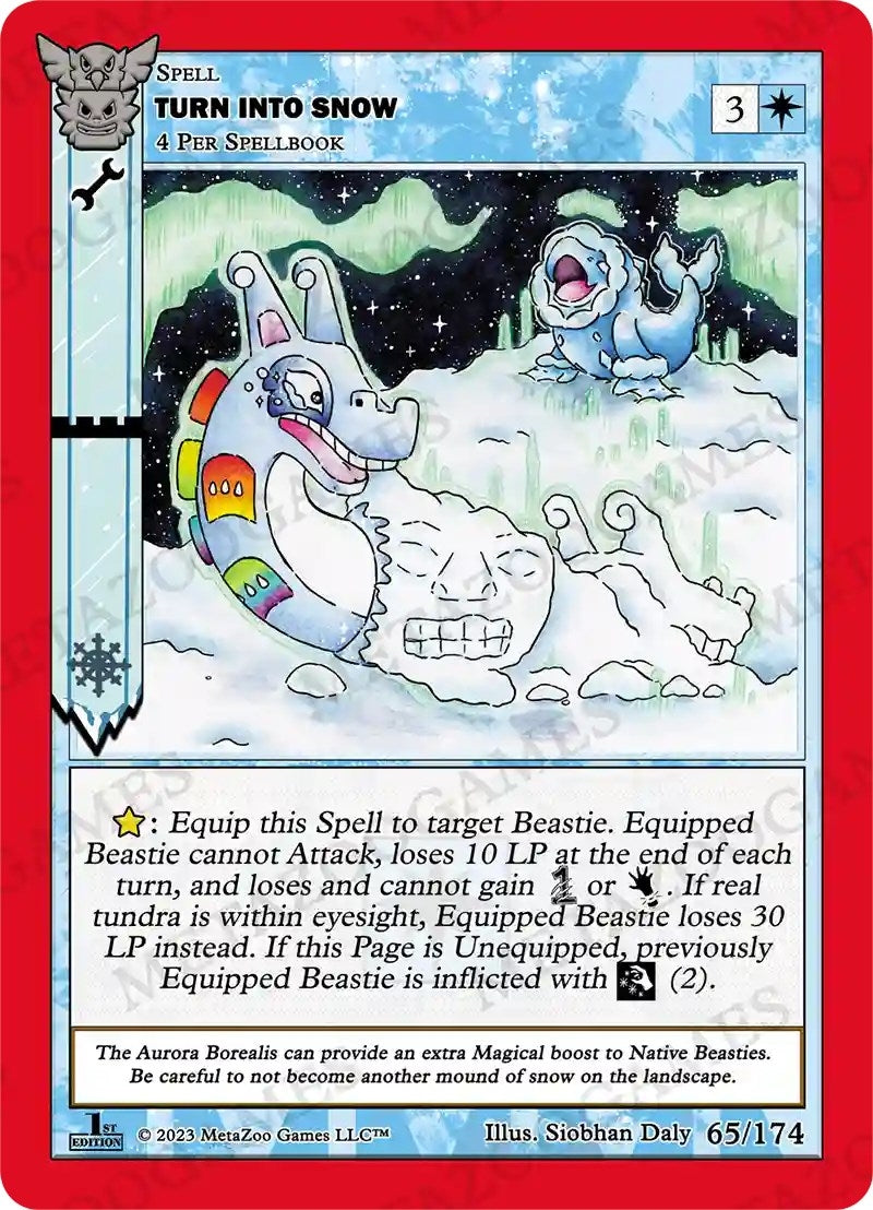 Turn Into Snow (65) (NATFE) - MetaZoo Single