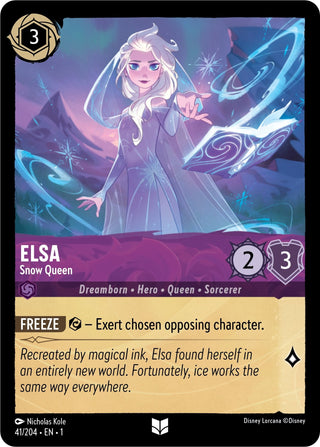 Elsa - Snow Queen (41) (1) - Disney Lorcana Single