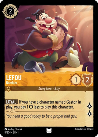 Lefou - Bumbler (8) (1) - Disney Lorcana Single