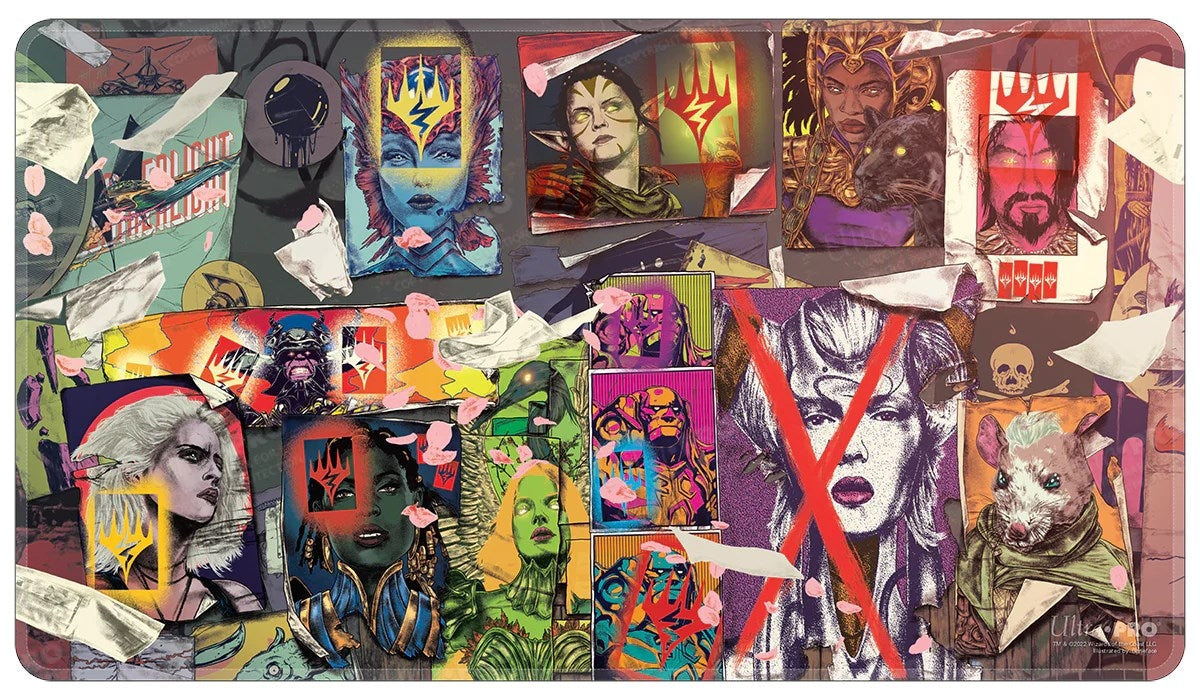 March of the Machine ’Boneface’ Art Standard Gaming Playmat for Magic: The Gathering - Playmats Sealed