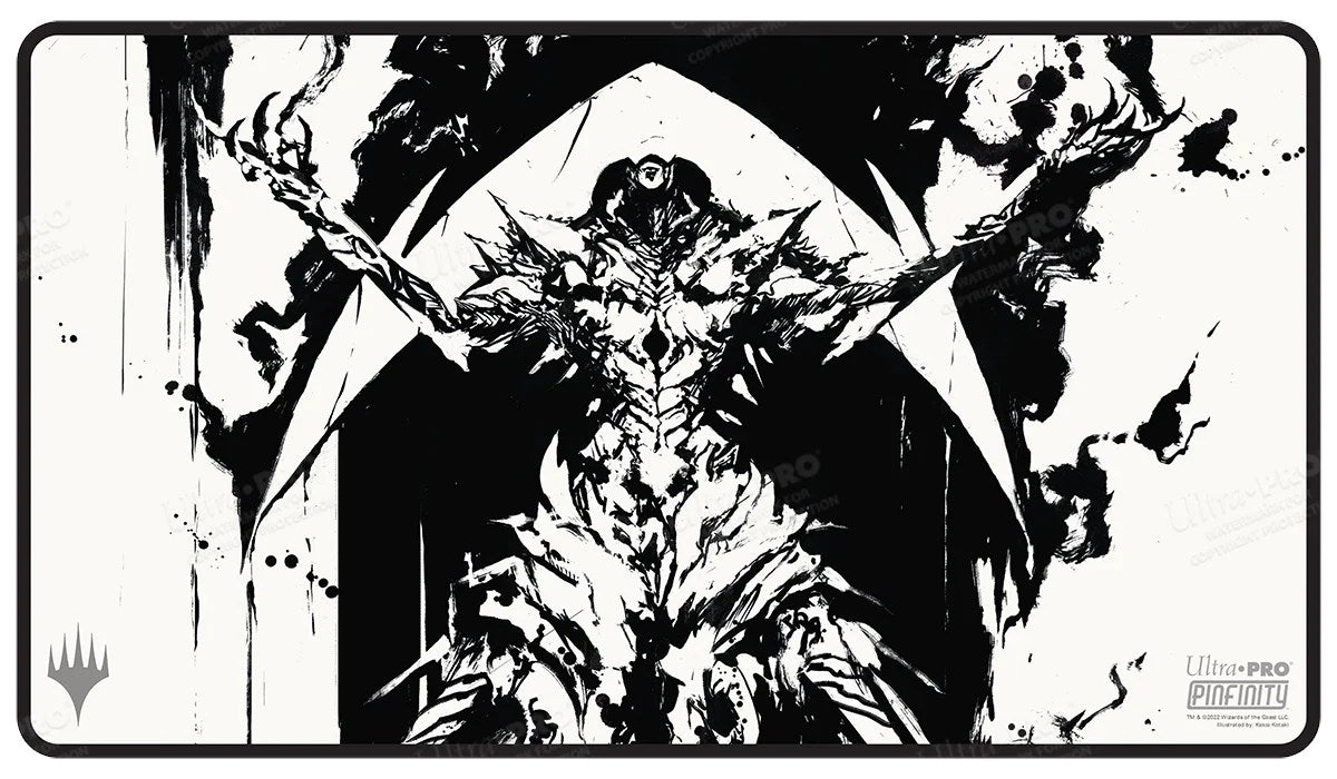 March of the Machine Elesh Norn Black Stitched Standard Gaming Playmat for Magic: The Gathering - Playmats Sealed