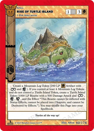 Rise of Turtle Island (60) (NATFE) - MetaZoo Single