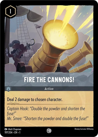 Fire the Cannons! (197) (1) - Disney Lorcana Single