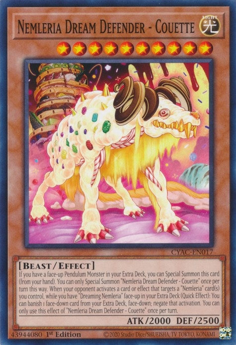 Nemleria Dream Defender - Couette (17) (CYAC) - YuGiOh Single