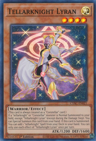 Tellarknight Lyran (21) (CYAC) - YuGiOh Single