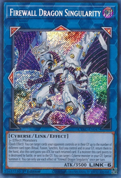 Firewall Dragon Singularity (47) (CYAC) - YuGiOh Single