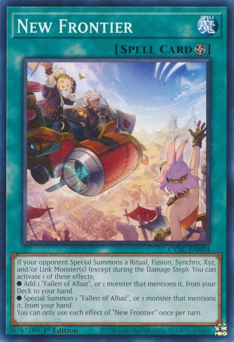 New Frontier (54) (CYAC) - YuGiOh Single