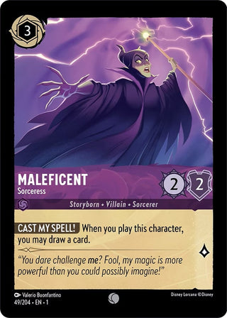 Maleficent - Sorceress (49) (1) - Disney Lorcana Single
