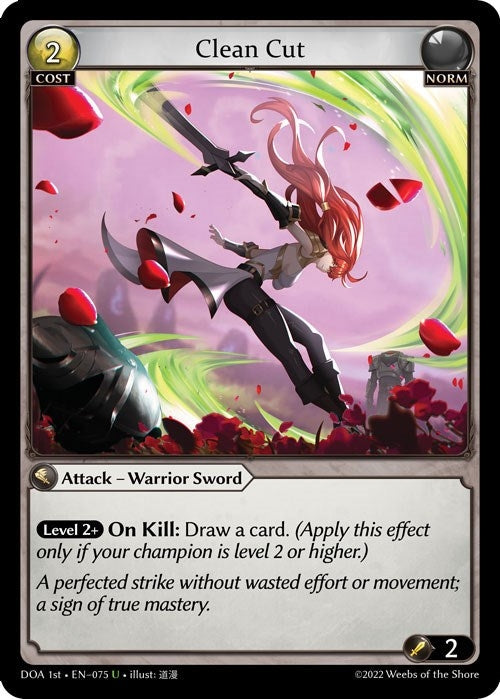 Image for Clean Cut (075) (Dawn of Ashes 1st Edition) - Grand Archive TCG